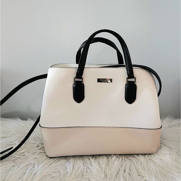 Kate Spade Evangelie saffiano handbag some stain inside bag as photographed - Picture 1 of 10